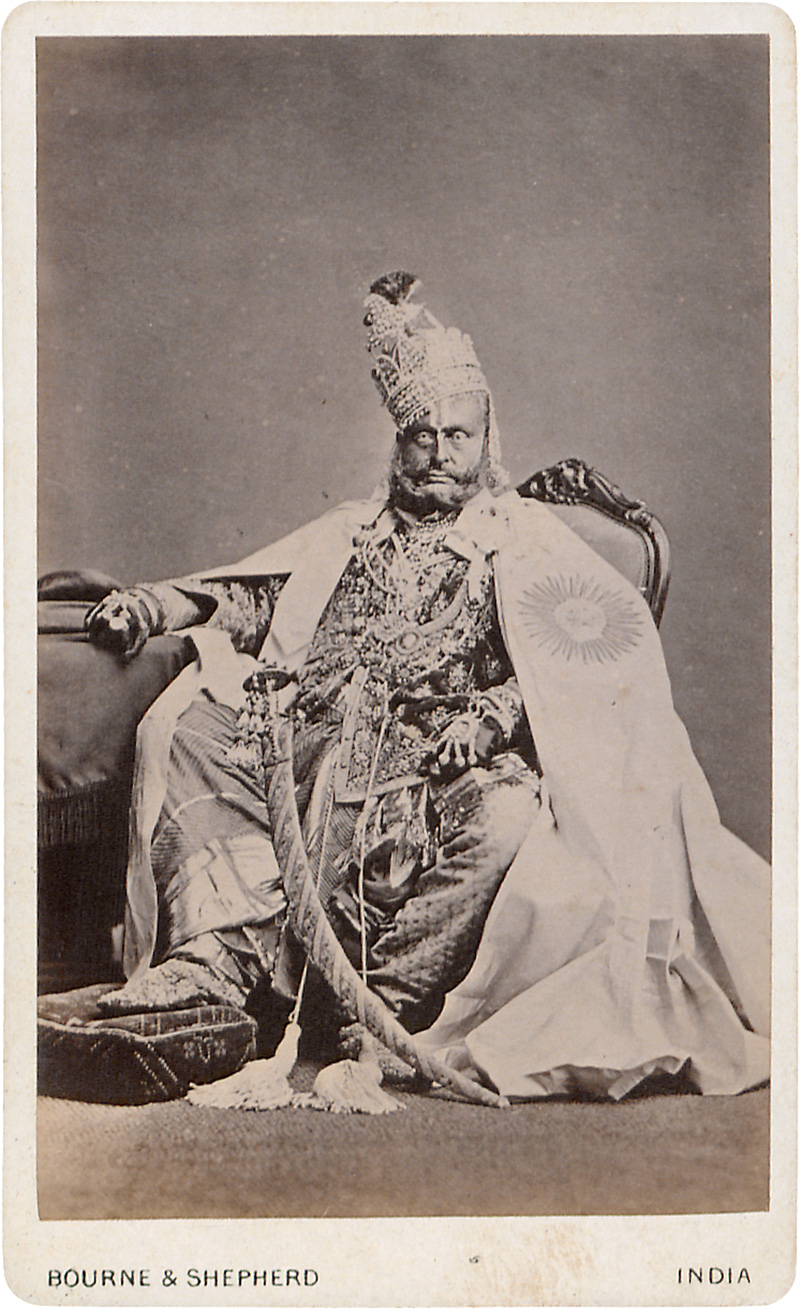Lot 4055, Auction 126, India, Portraits of maharajas and rulers of India