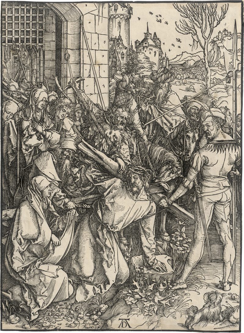 Lot 5088, Auction 126, Dürer, Albrecht, Kreuztragung