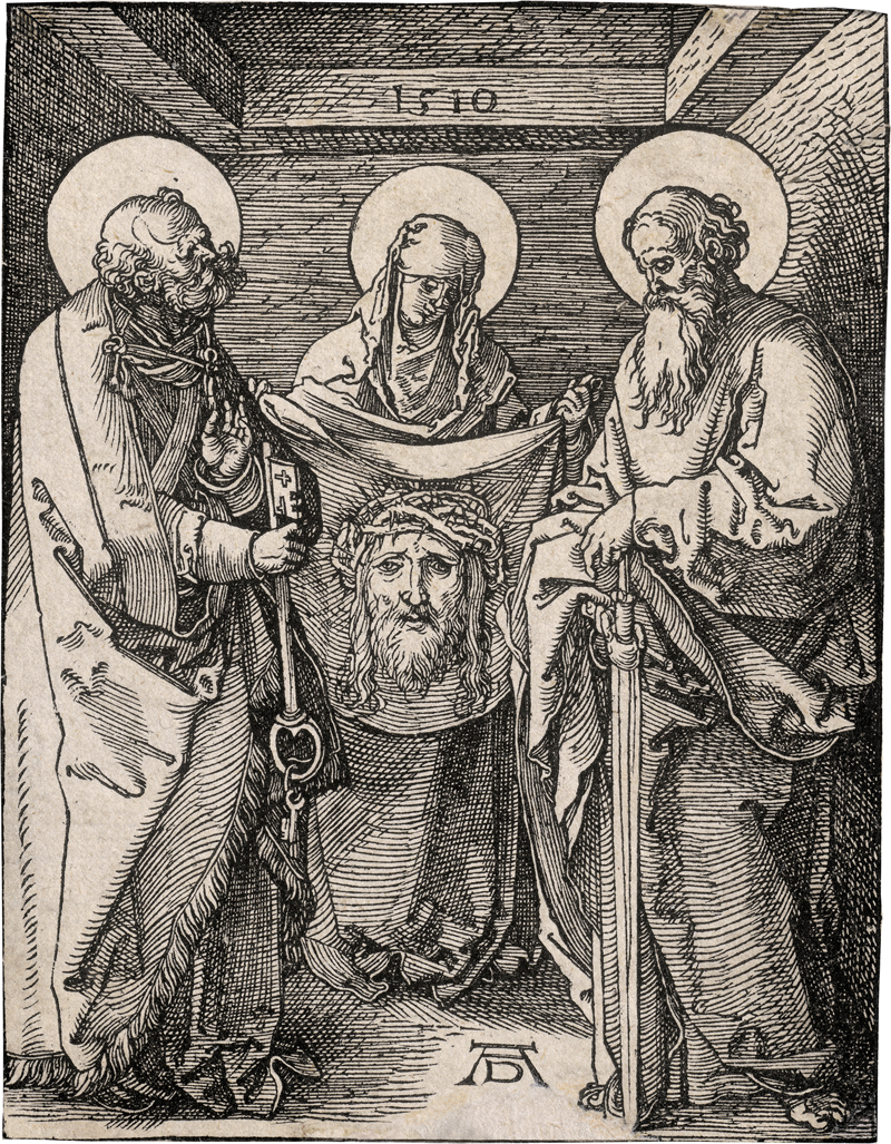 Lot 5094, Auction 126, Dürer, Albrecht, Veronika zwischen St. Peter und Paul