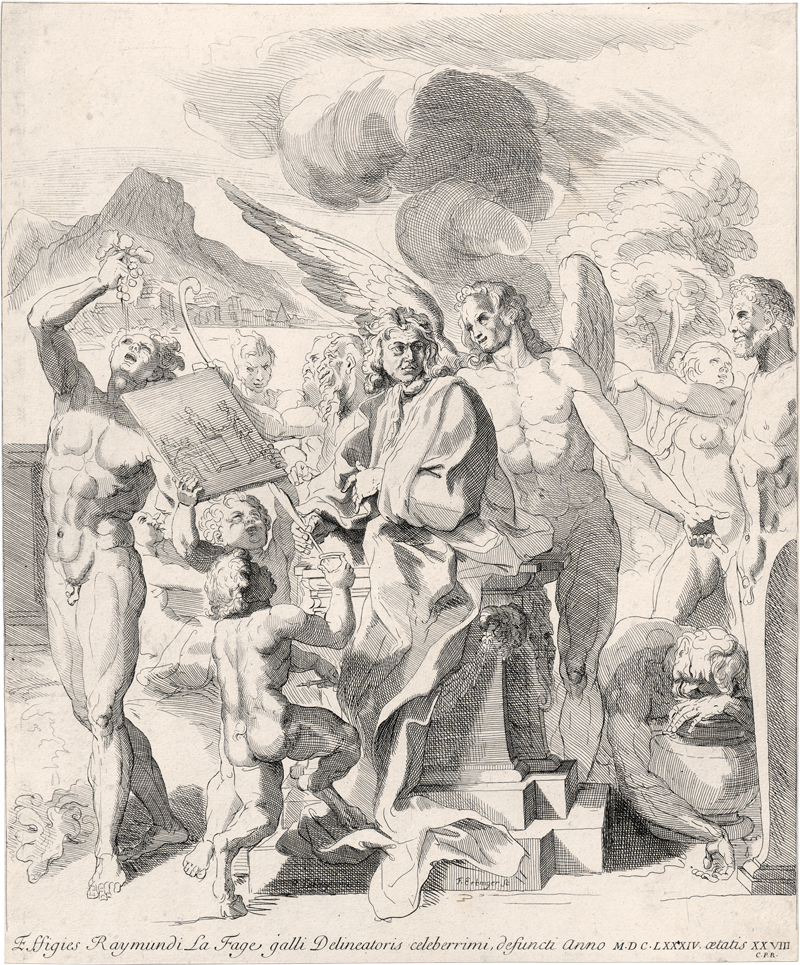 Lot 5156, Auction  126, Lafage, Raymond, Ca. 77 Radierungen nach Zeichnungen des Künstlers