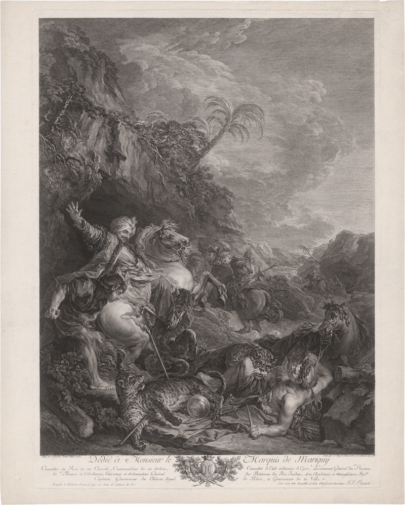 Lot 5288, Auction  126, Flipart, Jean-Jacques, La chasse au tigre
