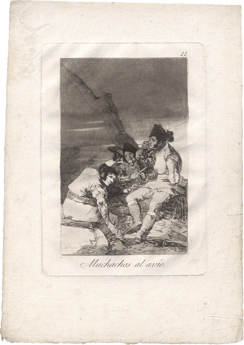 Lot 5291, Auction  126, Goya, Francisco de, Muchachos al avio