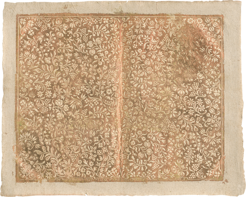 Lot 5310, Auction  126, Papierantiquitäten, Johann Wilhelm Meyer: Rankenblatt