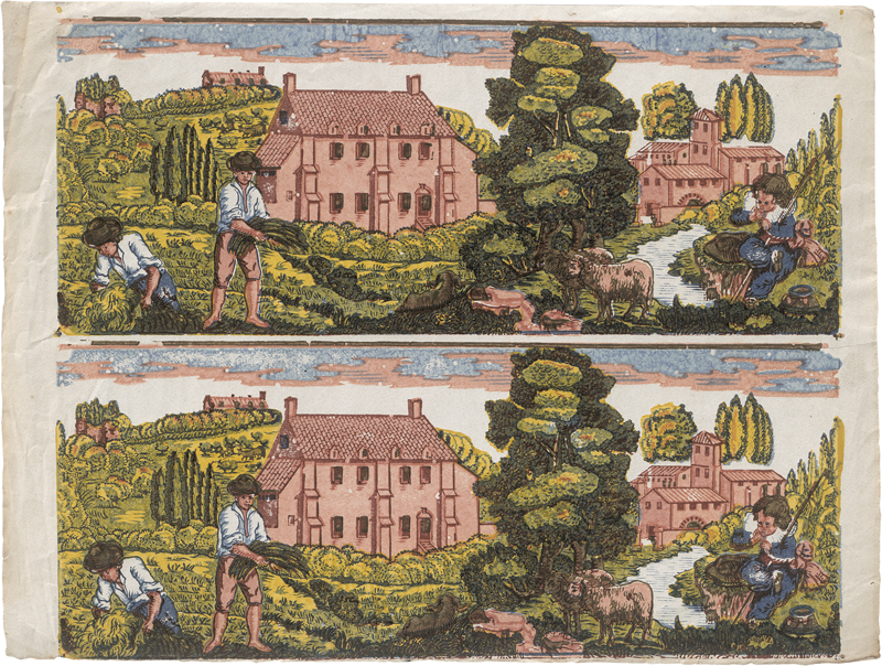 Lot 5312, Auction  126, Papierantiquitäten, Fünf Remondini-Papiere