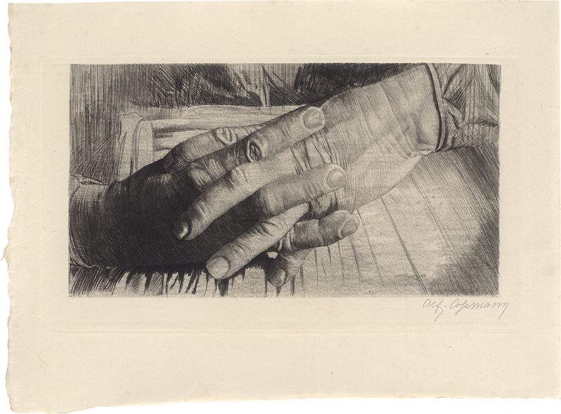 Lot 5419, Auction  126, Coßmann, Alfred, Gefaltete Hände
