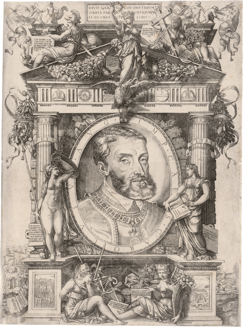 Lot 5523, Auction 126, Casa, Niccolò della, Bildnis des Kaisers Karl V.