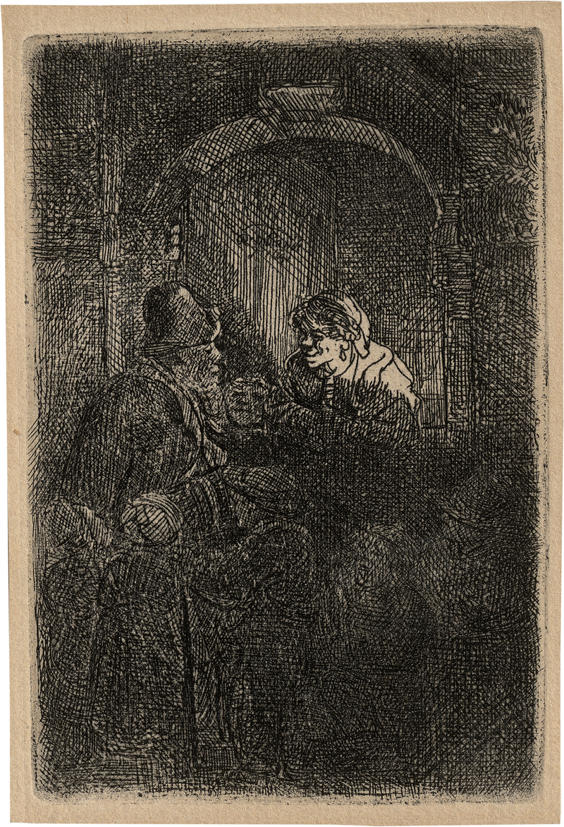 Lot 5675, Auction 126, Rembrandt Harmensz. van Rijn, Der Schulmeister