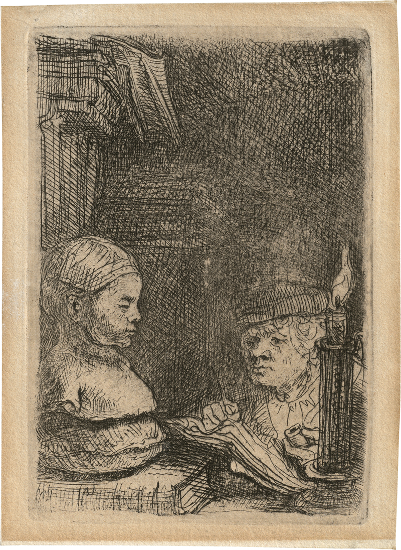 Lot 5676, Auction 126, Rembrandt Harmensz. van Rijn, Der Zeichner