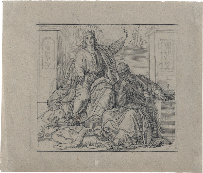 Lot 6658, Auction 126, Schnorr von Carolsfeld, Julius, König Salomon