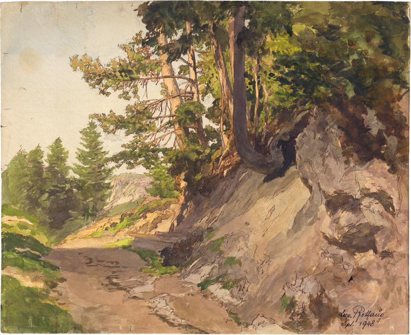 Lot 6746, Auction 126, Rothaug, Leopold, Spätsommer im Wiener Wald