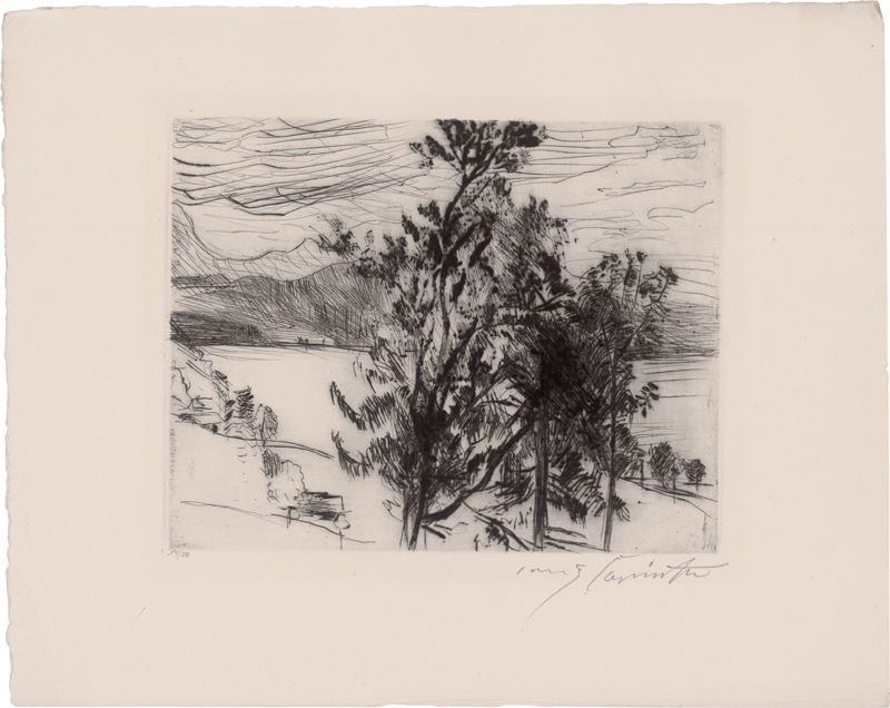 Lot 7037, Auction 126, Corinth, Lovis, Blick auf den Walchensee