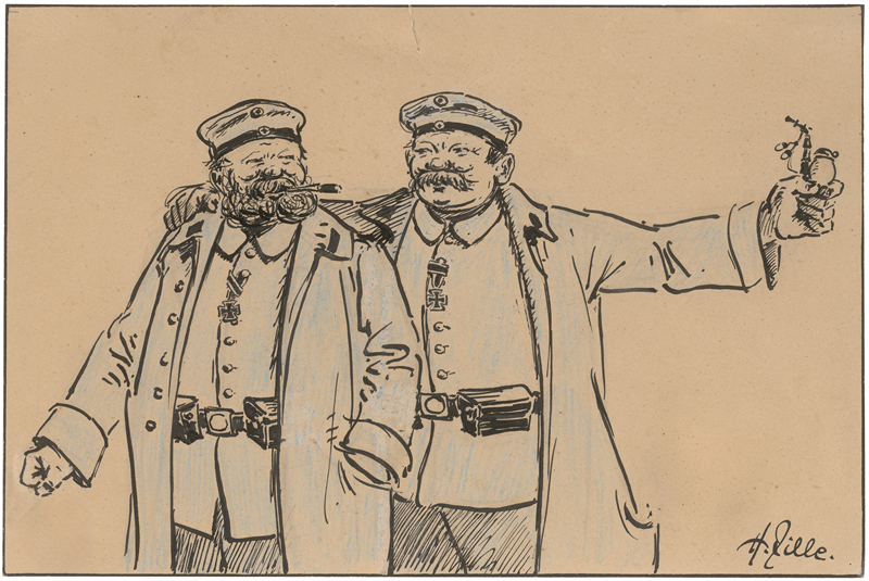 Lot 7042, Auction 126, Zille, Heinrich, Vadding in Frankreich: Korl und Vadding