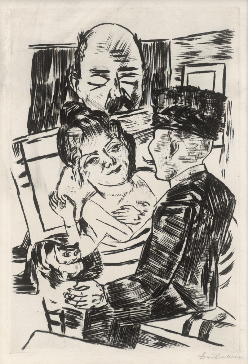 Lot 7071, Auction 126, Beckmann, Max, Die Pelzmütze