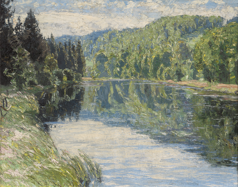 Lot 7084, Auction 126, Altenkirch, Otto, Waldweiher