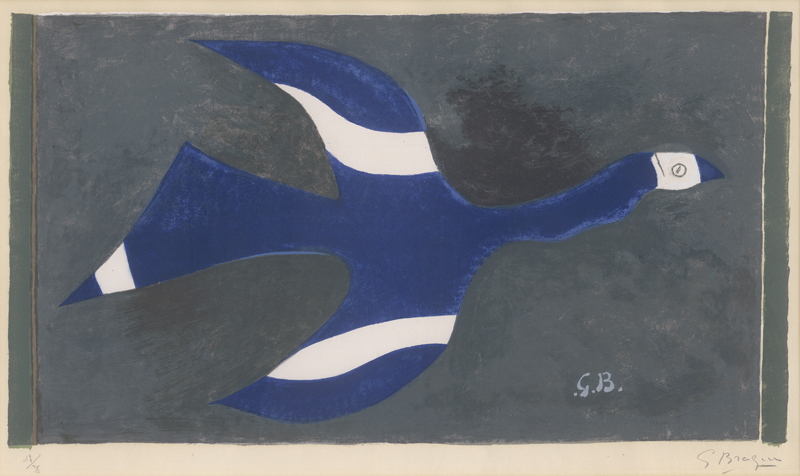 Lot 7152, Auction 126, Braque, Georges, Vol de nuit (Oiseau XII)