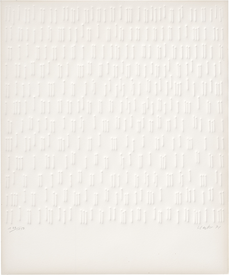 Lot 7191, Auction 126, Uecker, Günther, Ohne Titel
