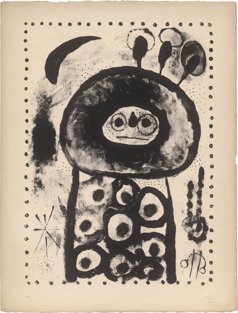 Lot 7211, Auction 126, Miró, Joan, Diane d'Ephèse