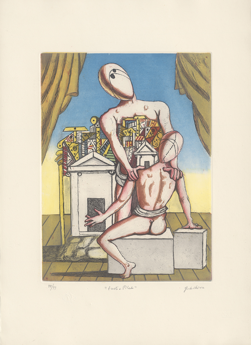 Lot 8069, Auction 126, Chirico, Giorgio de, Oreste e Pilade