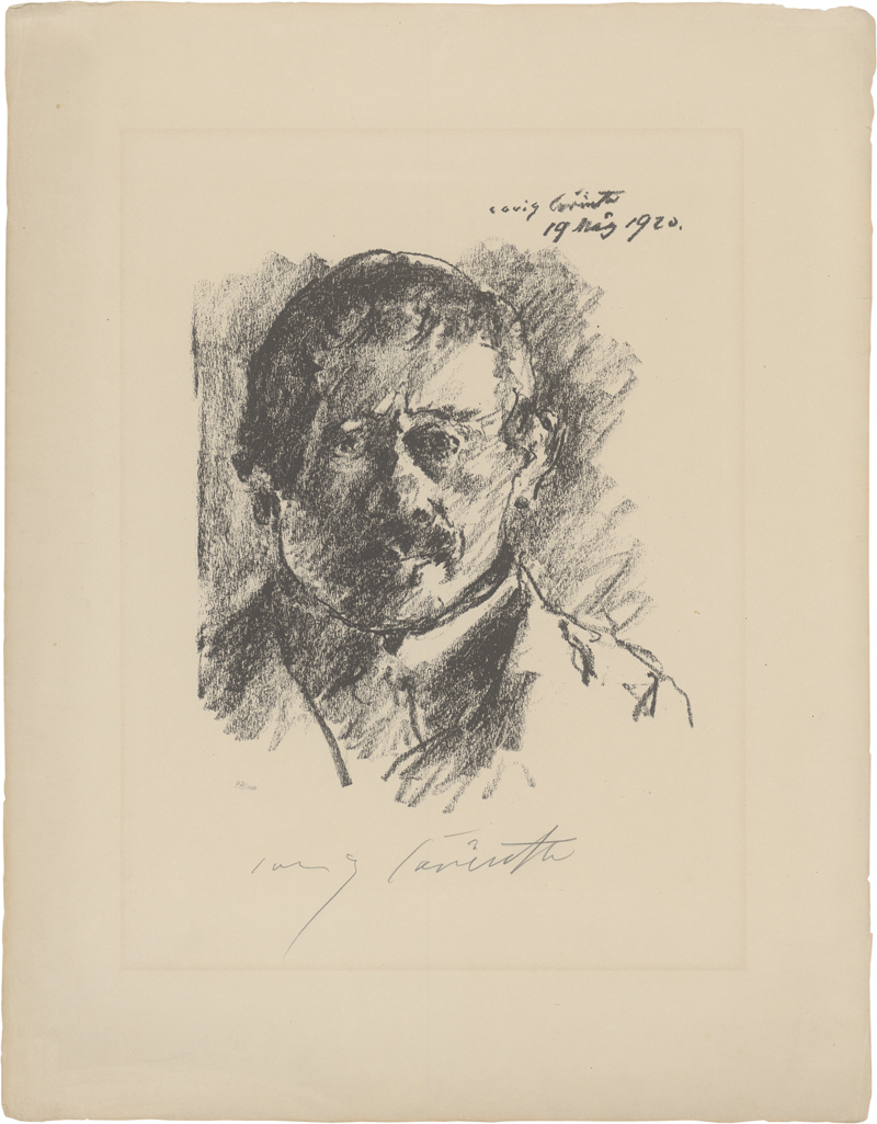Lot 8078, Auction 126, Corinth, Lovis, Selbstbildnis 19. März 1920