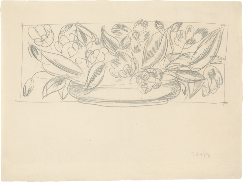 Lot 8089, Auction 126, Dufy, Raoul, Coupe de feuillages