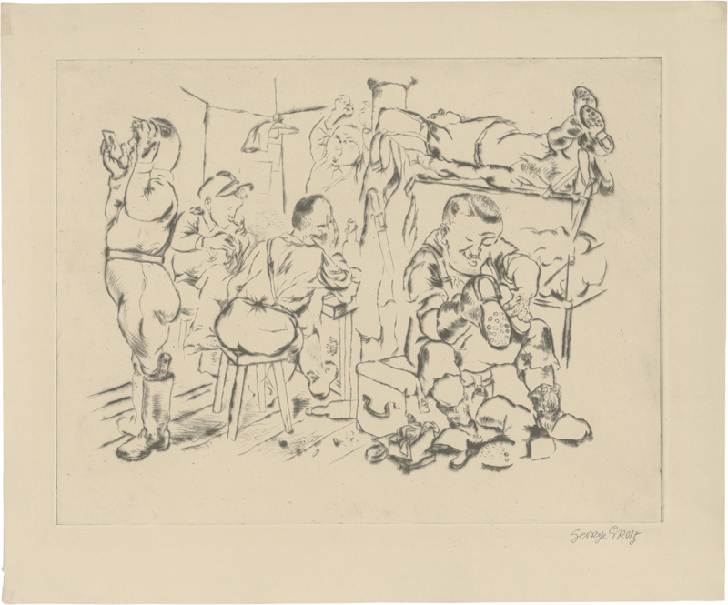 Lot 8118, Auction 126, Grosz, George, The End of a Perfect Day