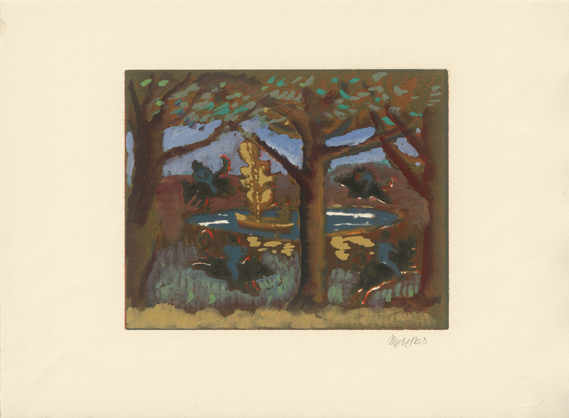 Lot 8199, Auction 126, Metzkes, Harald, Hänschen im Blaubeerenwald