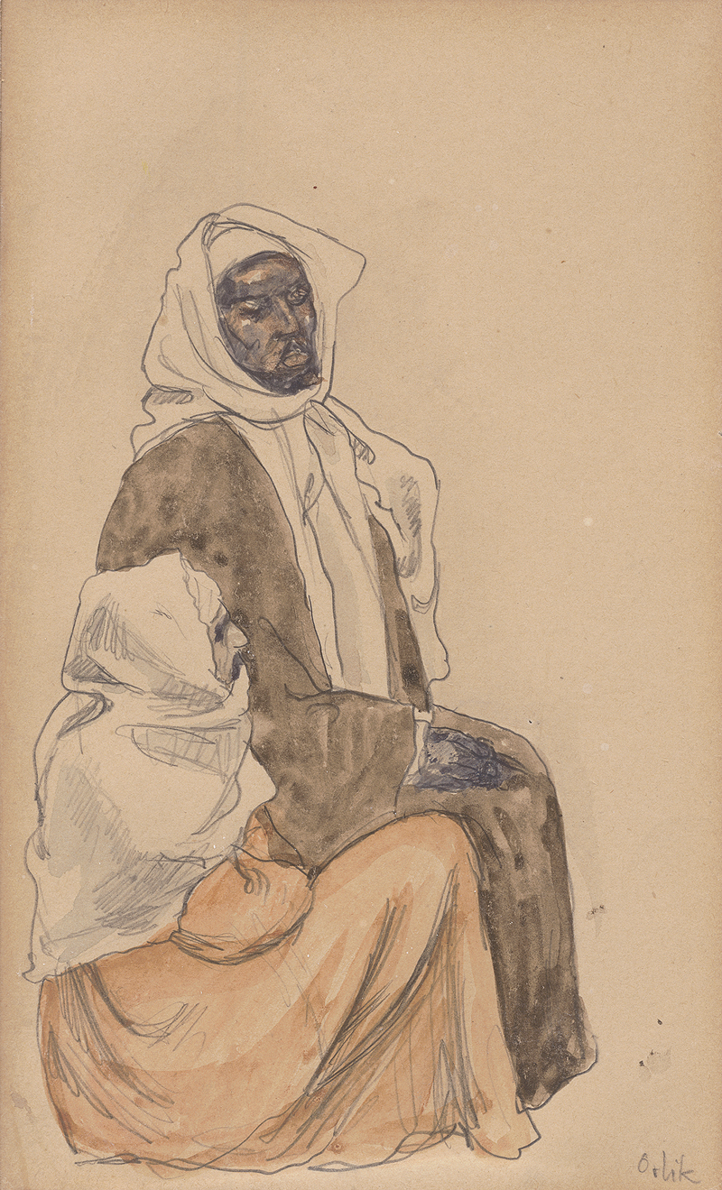 Lot 8212, Auction 126, Orlik, Emil, Zwei Araber