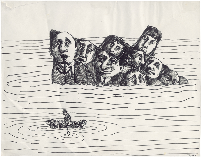 Lot 8278, Auction 126, Topor, Roland, Ohne Titel